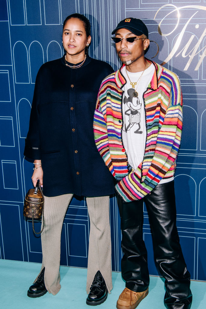 Helen Lasichanh Williams and Pharrell Williams