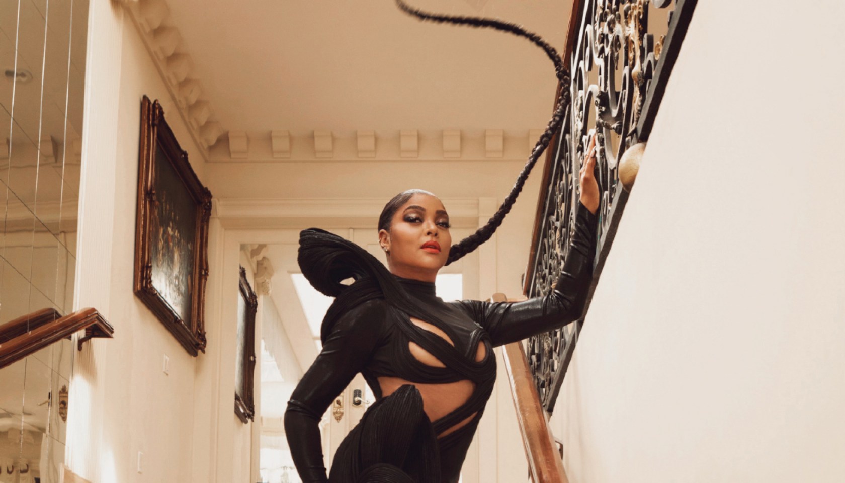 Taraji P. Henson cover shoot behind the scenes