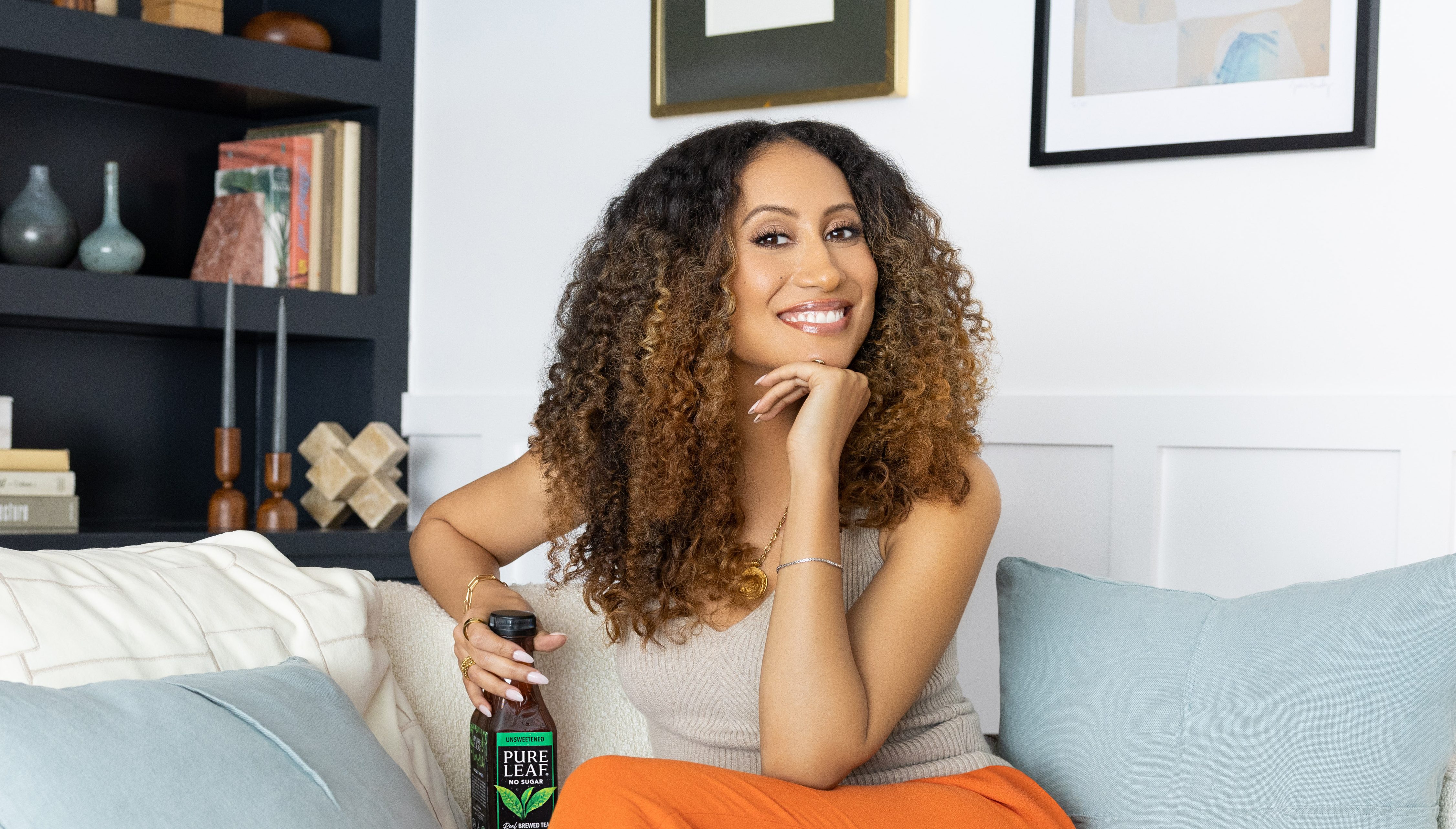 Elaine Welteroth form Pure leaf