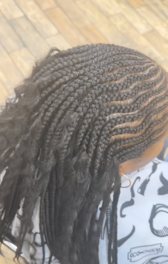 Tatayana Yomary with Nourie Plant-Based Braiding Hair