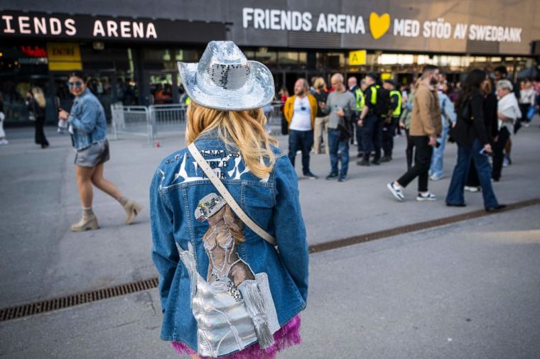Graphic Denim Jacket