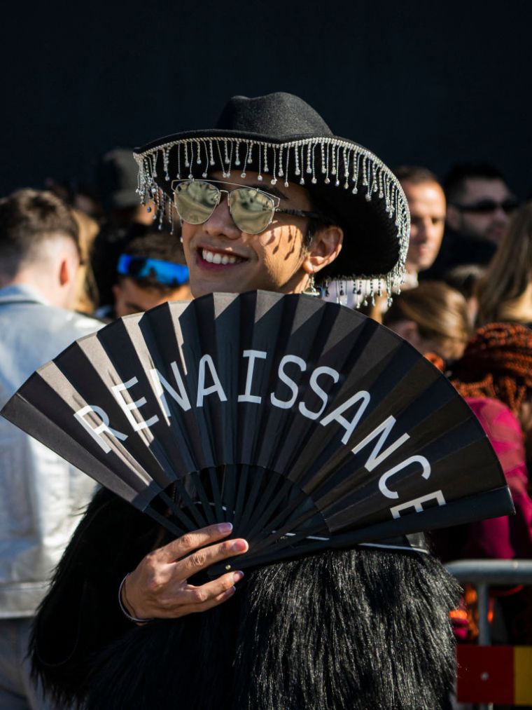 Fringe Cowgirl Hat and Fan