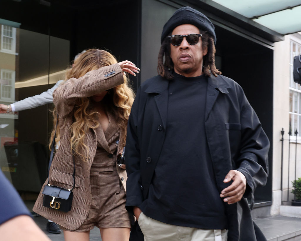 Beyoncé Rocks a Michael Kors suit while in London