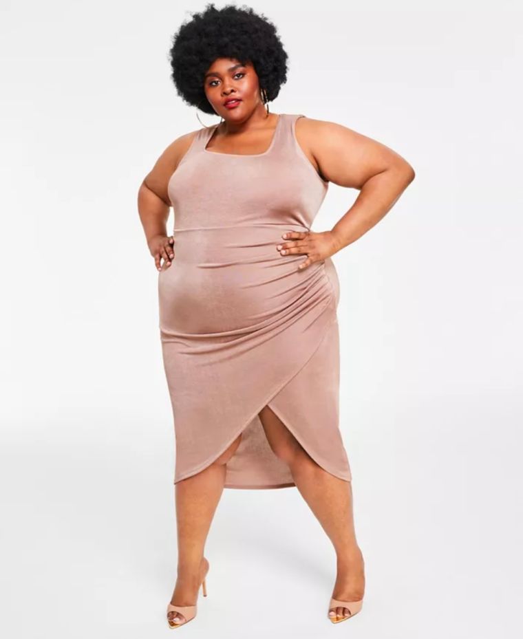 Bodycon Ruched Dress