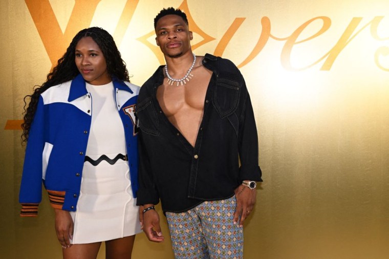 Nina and Russell Westbrook