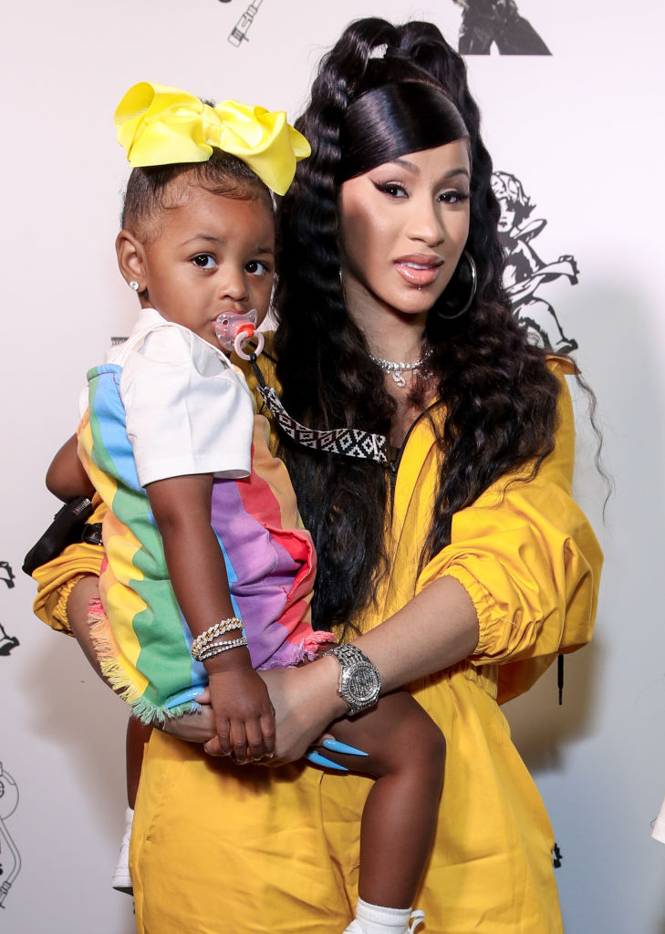 Cardi B And Her Family Dress Up In Balenciaga To Celebrate