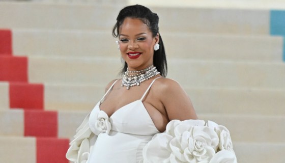 Rihanna Updates Maternity Style at Louis Vuitton Men's Spring '24
