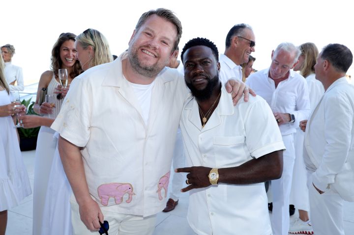 CEO Michael Rubin and Camille Fishel All-White 4th Of July Party In The Hamptons