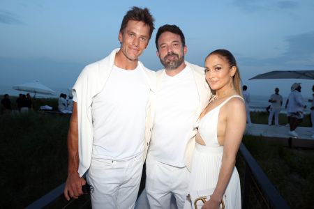 CEO Michael Rubin and Camille Fishel All-White 4th Of July Party In The Hamptons