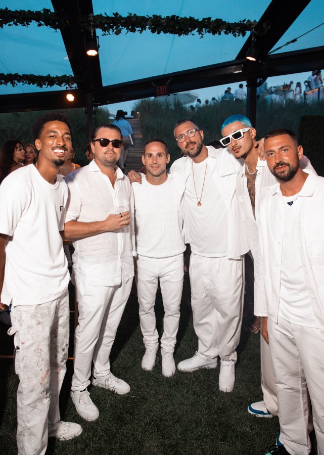 CEO Michael Rubin and Camille Fishel All-White 4th Of July Party In The Hamptons