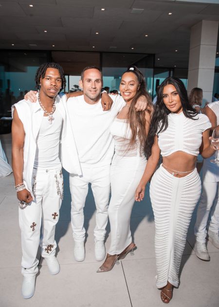CEO Michael Rubin and Camille Fishel All-White 4th Of July Party In The Hamptons