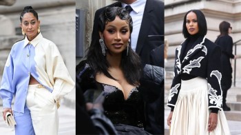 Celebrities At Paris Fashion Week