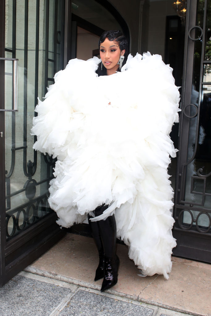 Cardi B in Balenciaga