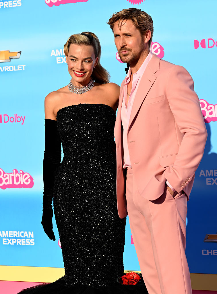 Margot Robbie and Ryan Gosling