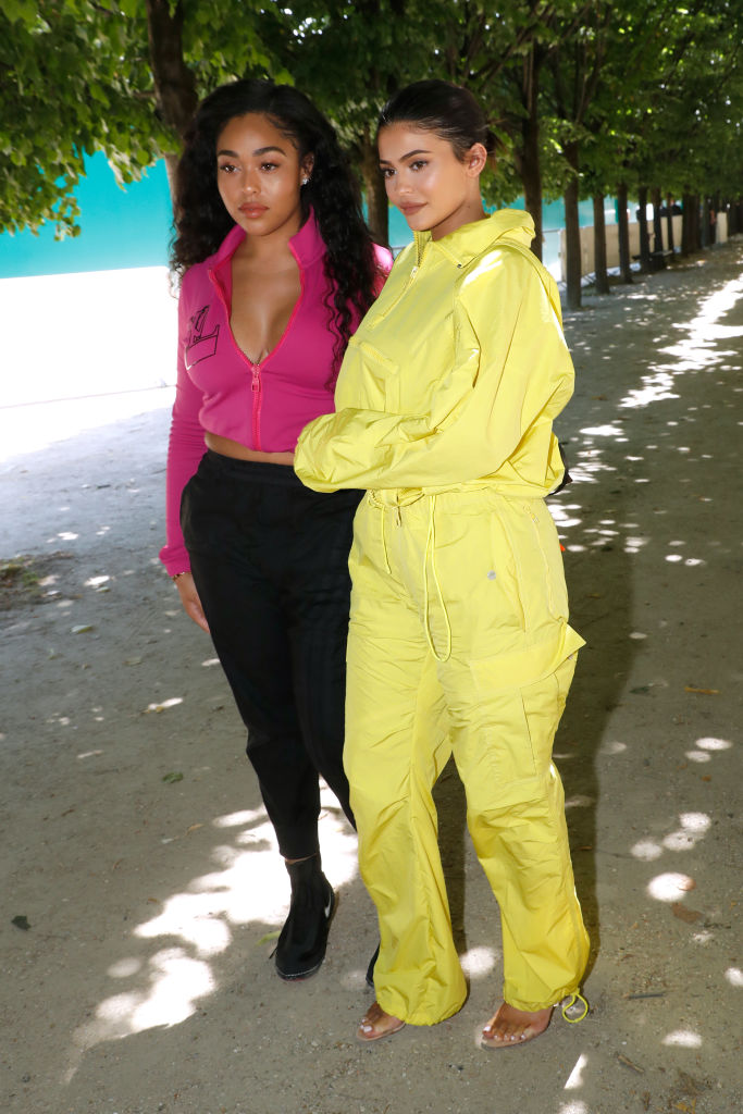 Jordyn Woods and Kylie Jenner