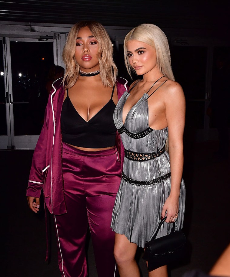 Jordyn Woods and Kylie Jenner