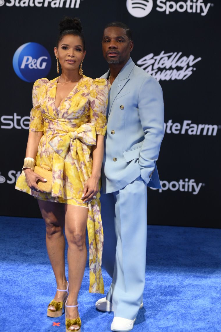 Tammy and Kirk Franklin