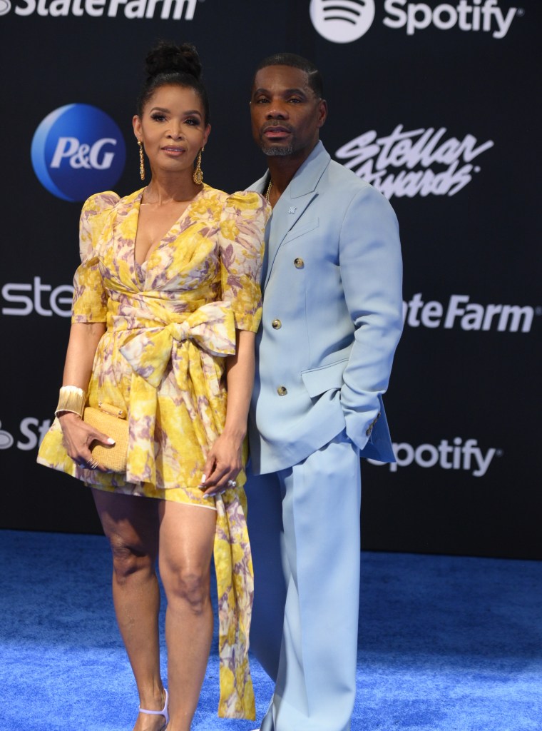 Tammy and Kirk Franklin