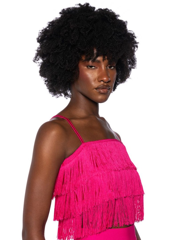 Best Ever Fringe Tank Top In Fuchsia