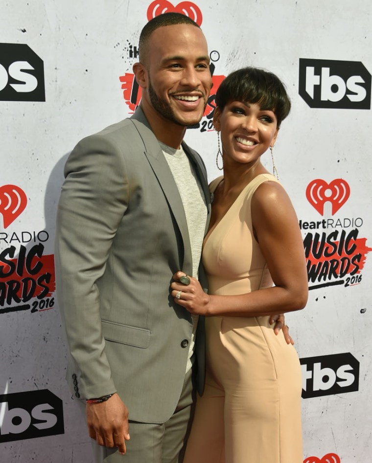 Meagan Good and DeVon Franklin