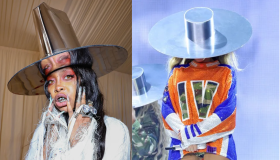 Erykah Badu and Beyonce hat