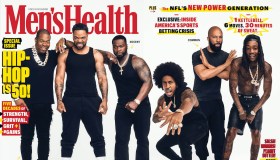 Men's Health Celebrates #HipHop50 Busta Rhymes, Common, 50 Cent, Ludacris, Method Man & Wiz Khalifa cover September Issue