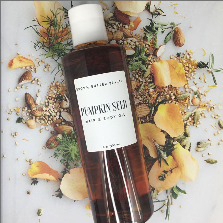 Brown Butter Beauty Pumpkin Seed Hair & Body Oil