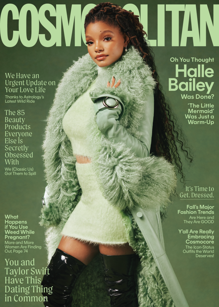 Halle Bailey for Cosmopolitan