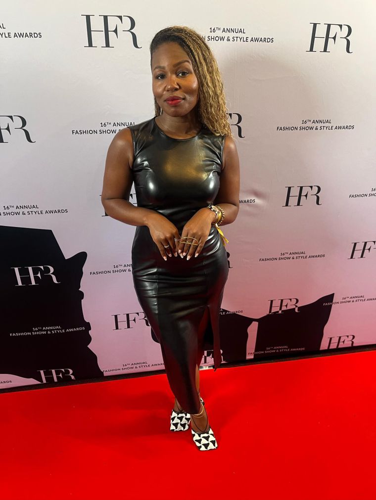 Style Note: Wear chunky, funky gold jewelry.