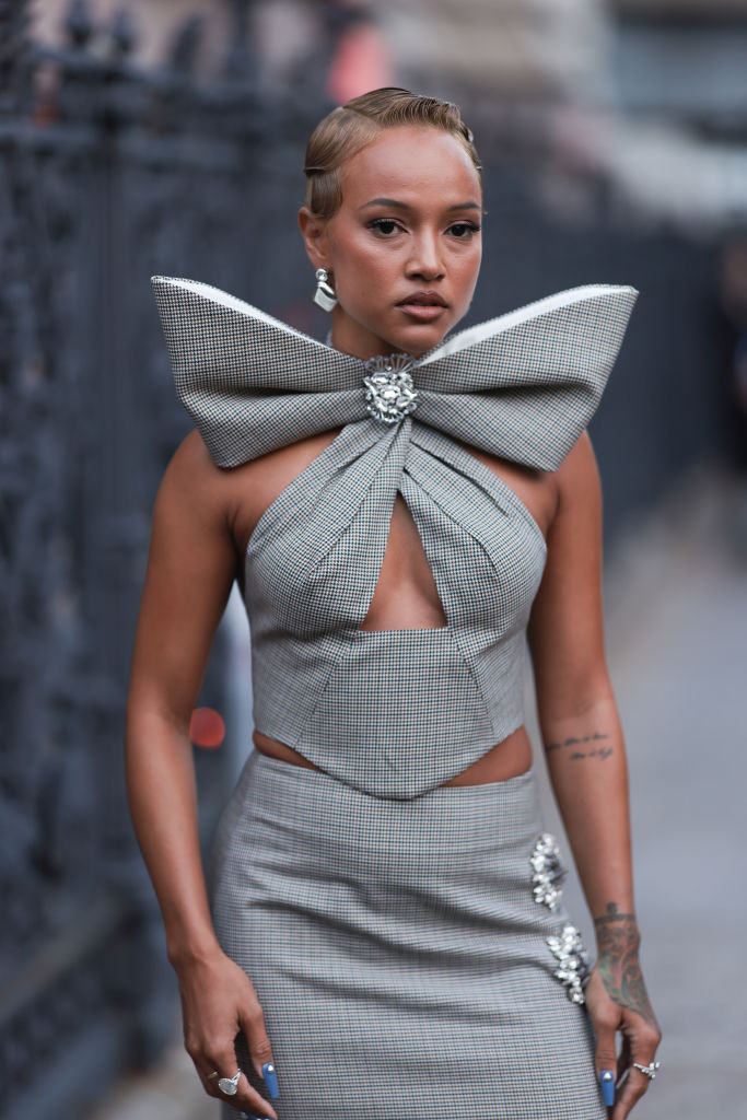 Karrcuche In Sexy Cut-Outs With AREA.