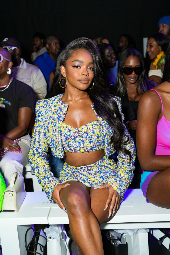 Marsa Martin Glams Up A Three-Piece Suit.