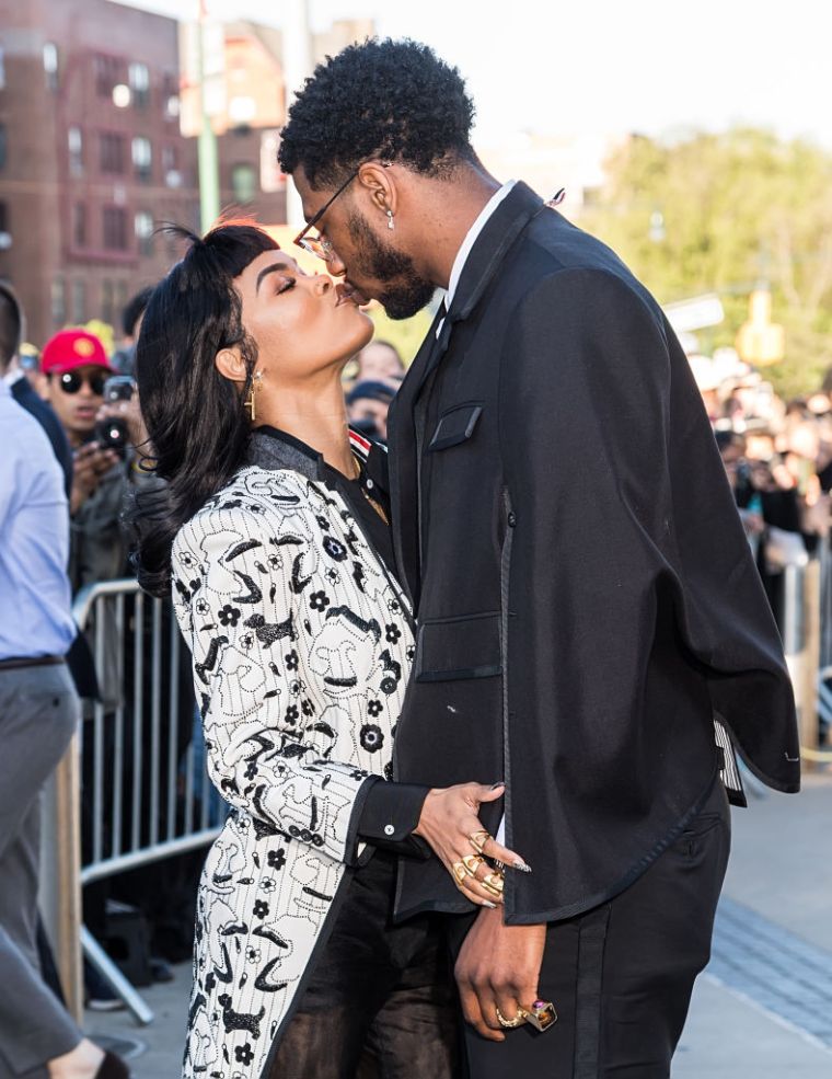 Teyana Taylor and Iman Shumpert at the CFDA Fashion Awards, 2019