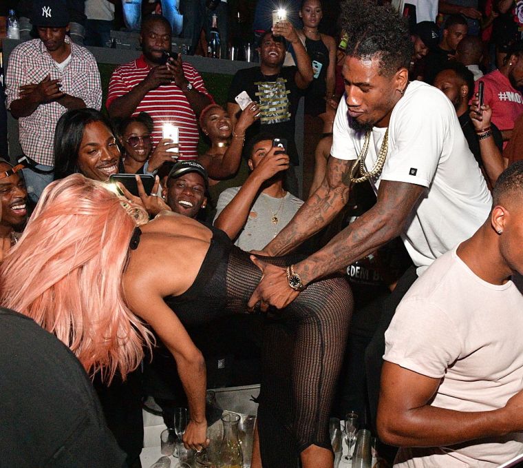 Teyana Taylor and Iman Shumpert at Luda Day Weekend, 2016