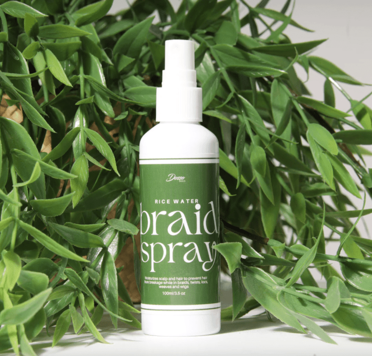 Dosso Beauty Rice Water Braid Spray