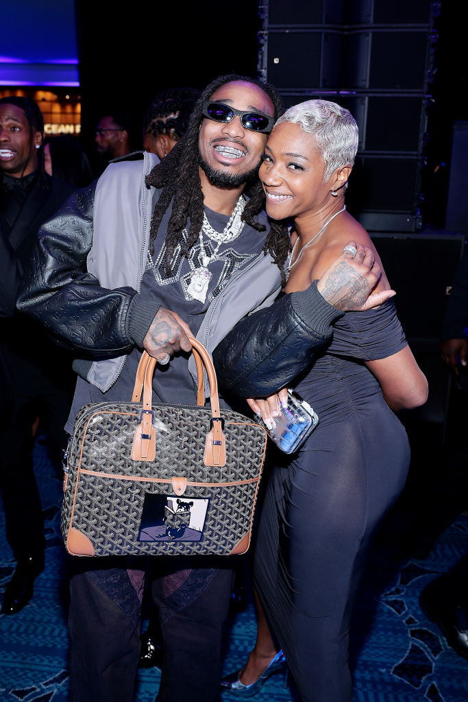 Quavo and Tiffany Haddish
