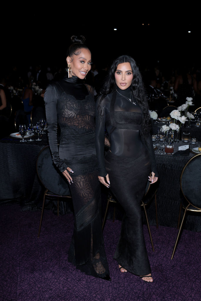 LaLa Anthony and Kim Kardashian