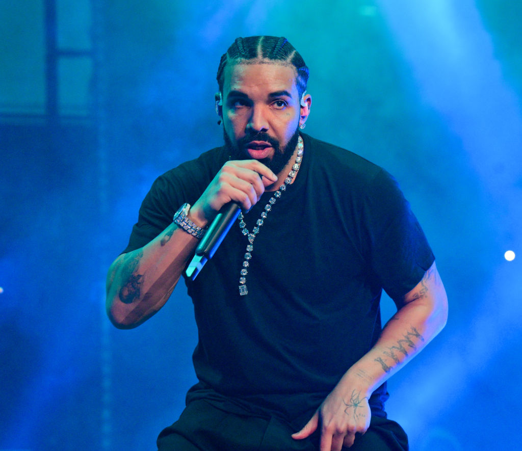 Drake in braidsÂ