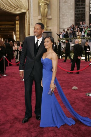 Will Smith (L) and Jada Pinkett Smith attend the 78th Annual Academy Awards at the Kodak Theater