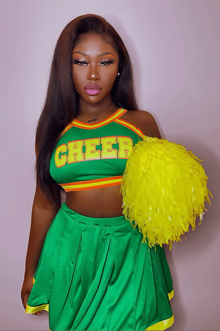 Clover Cheerleader Halloween Costume