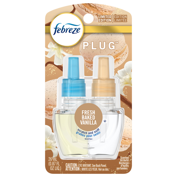 Fall Home Scents Febreze Collection in Fresh Baked Vanilla 