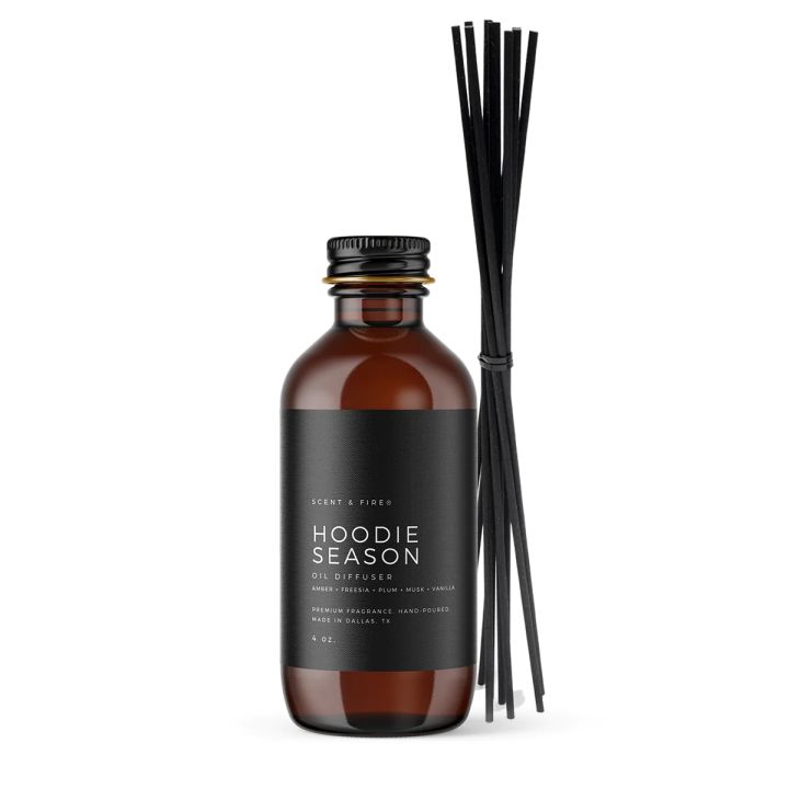 Scent & Fire Hoodie Season Reed Diffuser