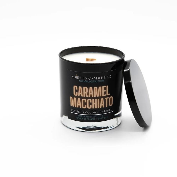 Noir Lux Caramel Macchiato Candle