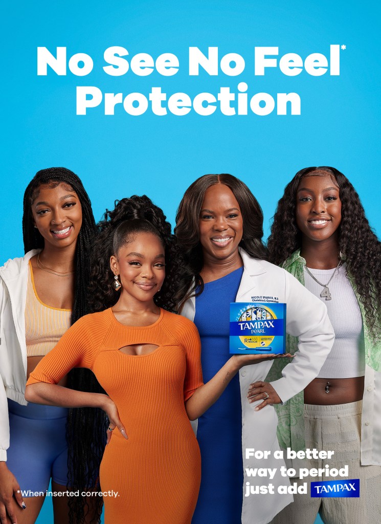 Tampax’s A Better Way to Period Campaign with Angel Reese and Flau'jae Johnson