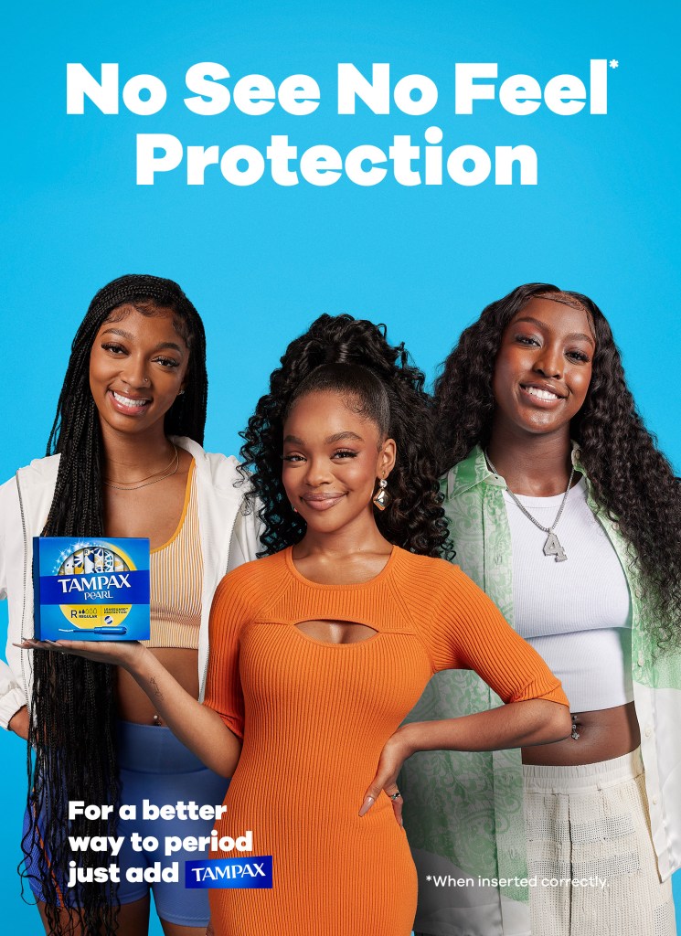 Tampax’s A Better Way to Period Campaign with Angel Reese and Flau'jae Johnson
