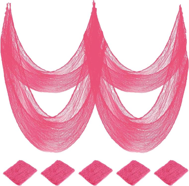 Fuchsia Floating Gauze 