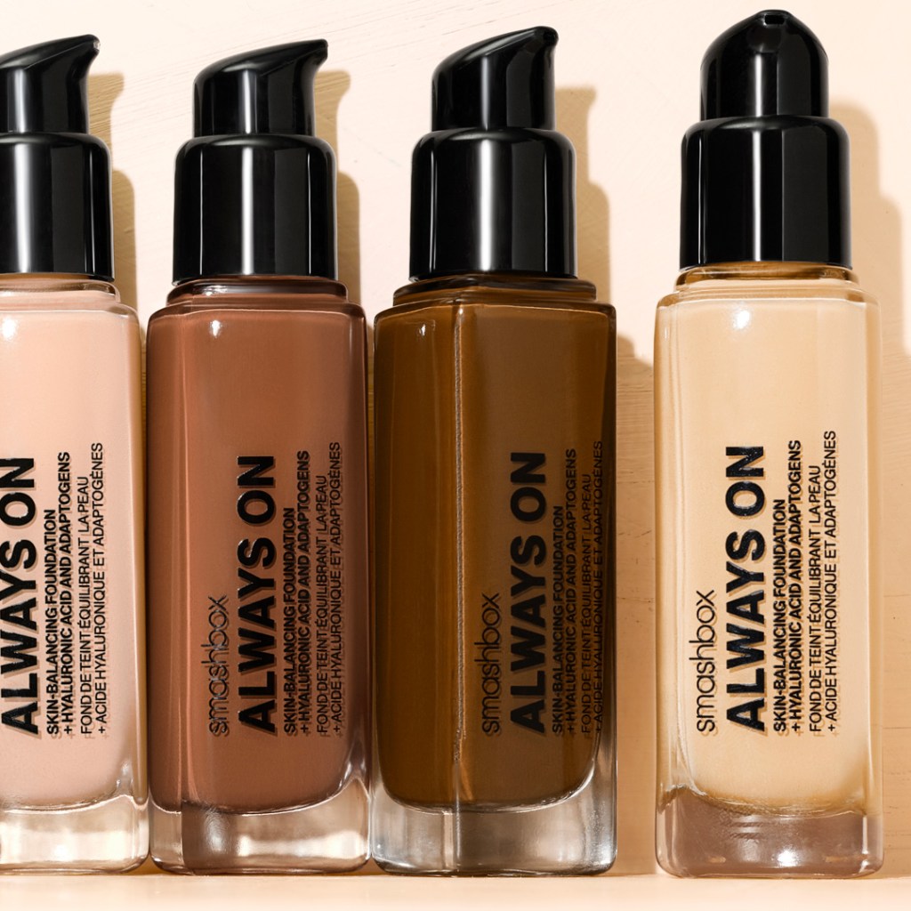 Smashbox Always On Foundation shades