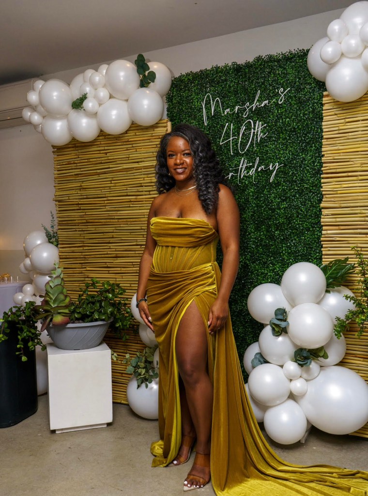 Miss Circle's Priya Gold Draping Corset High Slit Velvet Gown