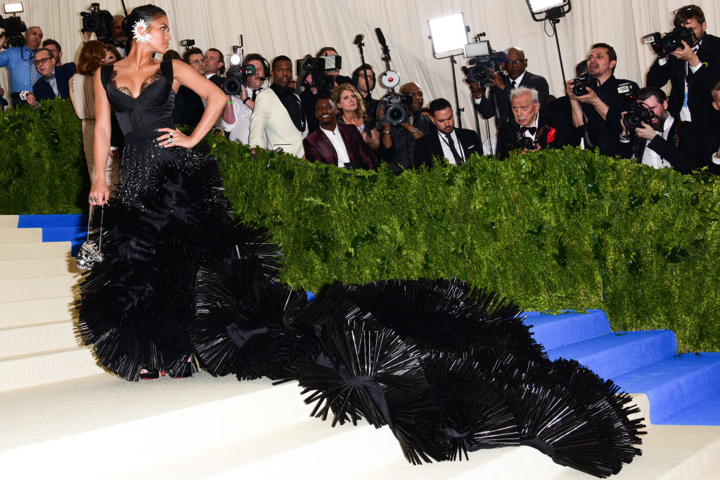 The Costume Institute Benefit celebrating the opening of Rei Kawakubo/Comme des Garcons: Art of the In-Between, Arrivals, The Metropolitan Museum of Art, New York, USA - 01 May 2017