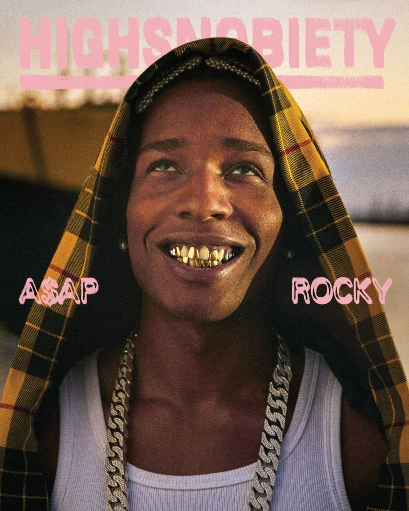 ASAP Rocky for Highsnobiety