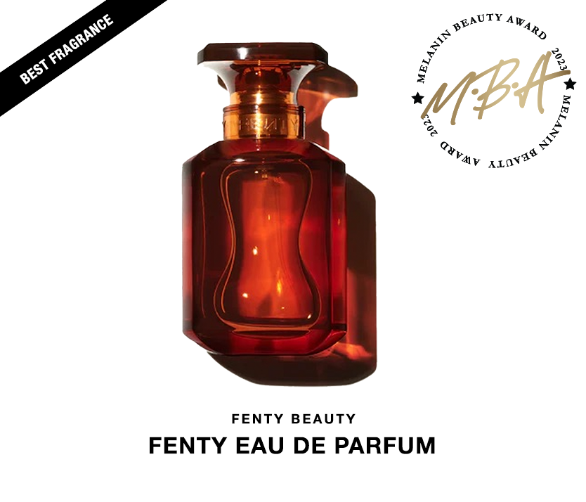 A bottle of Fenty Eau De Parfum